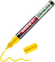 Paintmarker edding 51 EcoLine op waterbasis 1-2mm geel-2