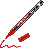 Paintmarker edding 791 PCR op alcoholbasis 1-2mm rood-2