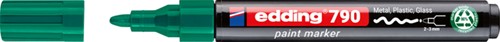 Paintmarker edding 790 op alcoholbasis 2-3mm groen
