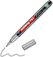 Paintmarker edding 791 op alcoholbasis 1-2mm zilver-2