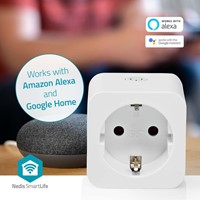 Slimme stekker Nedis Smartlife Wifi 3 stuks wit-3