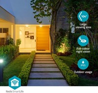 Beveiligingscamera Nedis Smartlife Wifi buiten 3MP Full HD 1296p wit-4