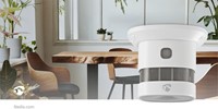 Rookmelder Nedis Smartlife Zigbee 3.0 Wifi 10 jaar sensor wit-5