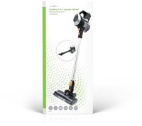Steelstofzuiger Nedis 2-in-1 snoerloos HEPA 130W zwart