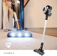 Steelstofzuiger Nedis 2-in-1 snoerloos HEPA 130W zwart-4