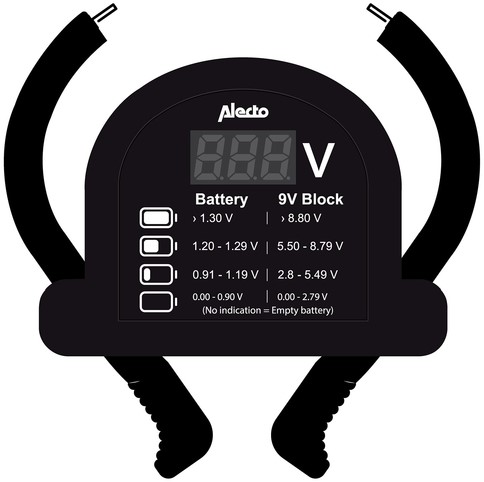 Batterijtester Alecto BTT2-2