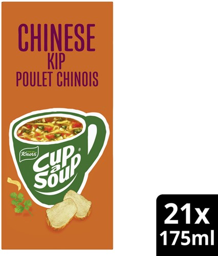 Cup-a-Soup Knorr Chinese kip 21x175ml