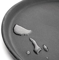 Dienblad Olympia Kristallon antislip rond Ø35.6cm PP zwart-1