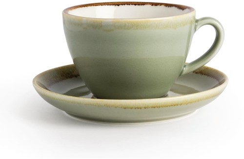 Cappuccinoschotel Olympia Kiln Ø16cm 6 stuks mosgroen-3