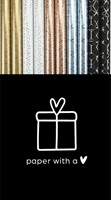 Inpakpapier Fancy vintage 150x70cm assorti