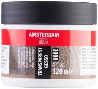 Gesso Amsterdam Mini 3000 120ml transparant