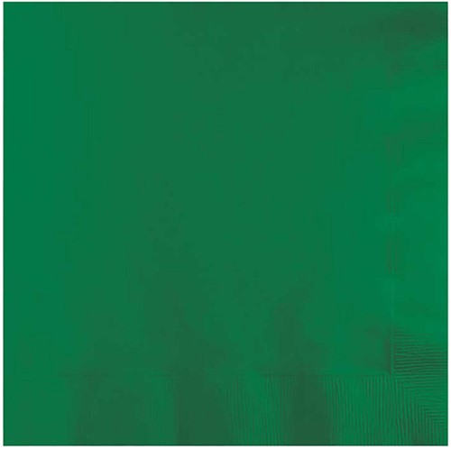 Servet emerald green 33cm 20 stuks