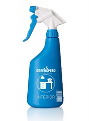 Sprayflacon Greenspeed interieur 650ml leeg blauw