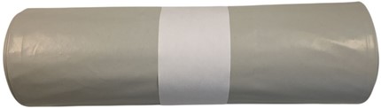 Afvalzak Propsac LDPE T100R 90x120cm 190L wit rol à 10 stuks