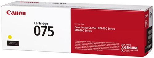 Tonercartridge Canon 075Y geel-2