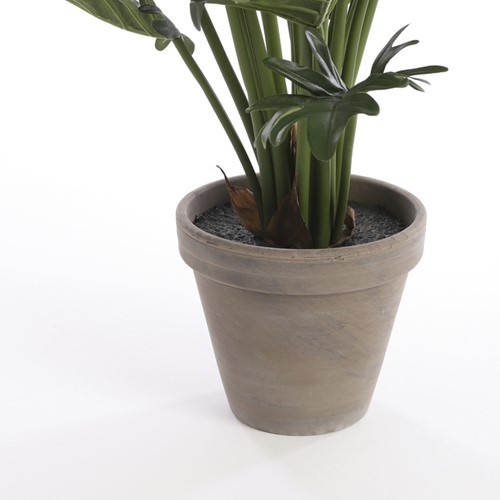 Kunstplant Mica Philodendron selloum groen in pot Ø60cm 50cm-3
