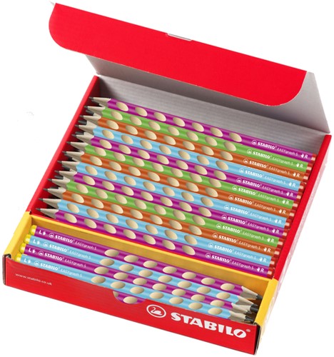 Potlood STABILO Easygraph S assorti 325 HB classpack à 48 stuks-2