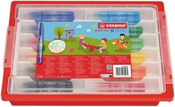 Viltstift STABILO power Max 980 fijn assorti classpack à 140 stuks