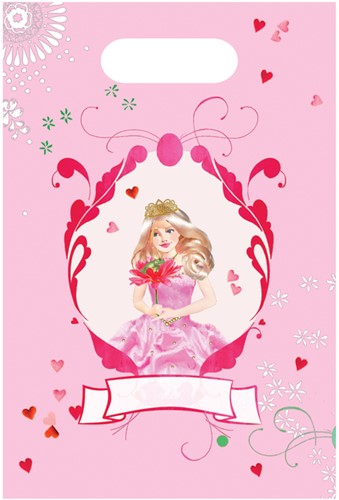 Uitdeelzakjes Haza prinses 8 stuks