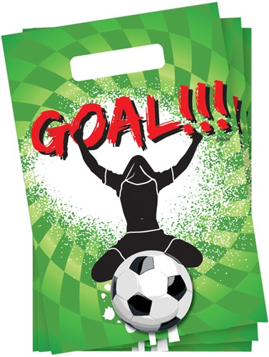 Uitdeelzakjes Haza goal! 6 stuks