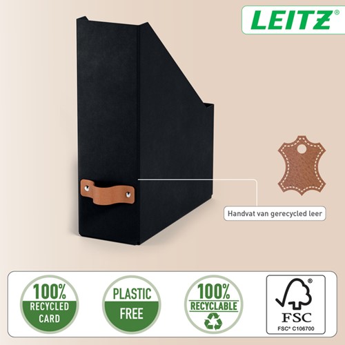 Tijdschriftencassette Leitz Puro set van 2 zwart-3