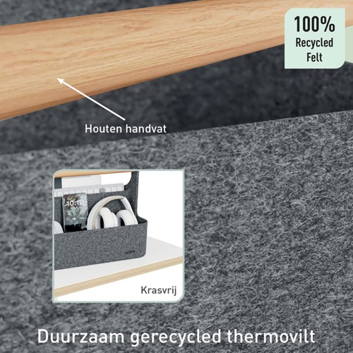 Bureau organizer Leitz draagbaar donkergrijs-2
