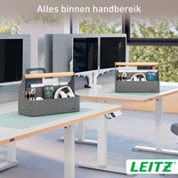 Bureau organizer Leitz draagbaar donkergrijs-4