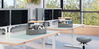 Bureau organizer Leitz draagbaar donkergrijs-6