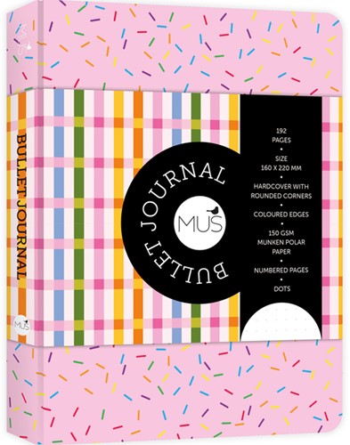 Bullet Journal MUS Sprinkles dots 192 pagina's
