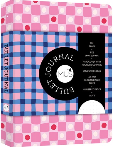Bullet Journal MUS Ruit dots 192 pagina's