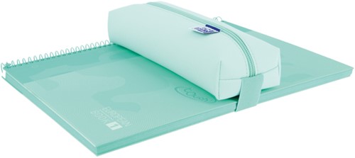 Pennenetui Oxford Live & Go pastel blauw-2