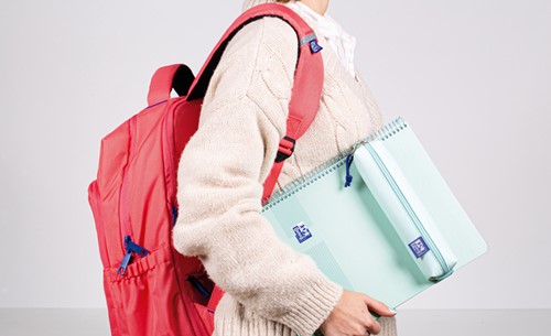 Pennenetui Oxford Live & Go pastel blauw-3