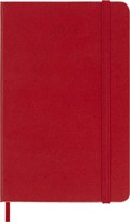Agenda 2027 Moleskine 12M Planner Weekly 7dagen/1pagina pocket hc scarlet red-2