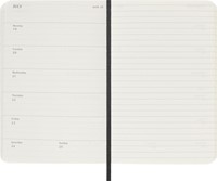 Agenda 2027 Moleskine 12M Planner Weekly 7dagen/1pagina pocket sc black-3