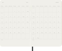 Agenda 2027 Moleskine 12M Planner Weekly 7dagen/1pagina pocket sc black-1