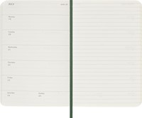 Agenda 2027 Moleskine 12M Planner Weekly 7dagen/1pagina pocket sc myrtle green-3