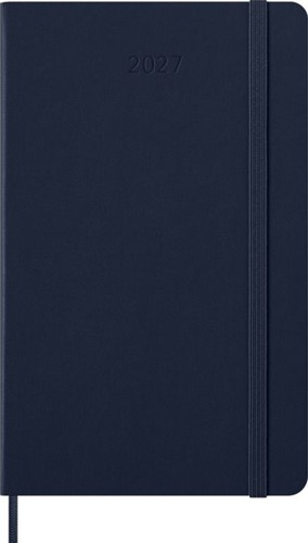 Agenda 2027 Moleskine 12M Planner Weekly 7dagen/1pagina large hc sapphire blue-2