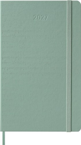 Agenda 2027 Moleskine 12M Planner Weekly 7dagen/1pagina large hc sage green-2