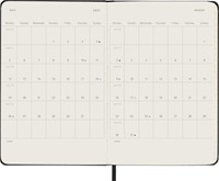 Agenda 2027 Moleskine 12M Planner Weekly 7dagen/2pagina's pocket hc black-1