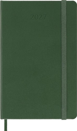 Agenda 2027 Moleskine 12M Planner Weekly 7dagen/1pagina pocket hc myrtle green-2