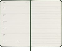 Agenda 2027 Moleskine 12M Planner Weekly 7dagen/1pagina pocket hc myrtle green-3