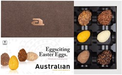 Chocolade Australian paaseieren 9 stuks