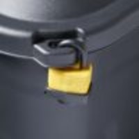 Opbergbox Bankers Box 110L met wielen robuust zwart-1