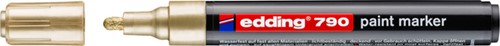 Paintmarker edding 790 op alcoholbasis 2-3mm goud