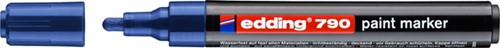 Paintmarker edding 790 op alcoholbasis 2-3mm blauw