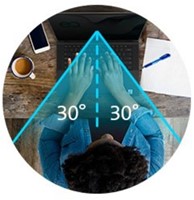 Privacyfilter Kensington High Clarity voor 15.6'' laptops 16:9-2