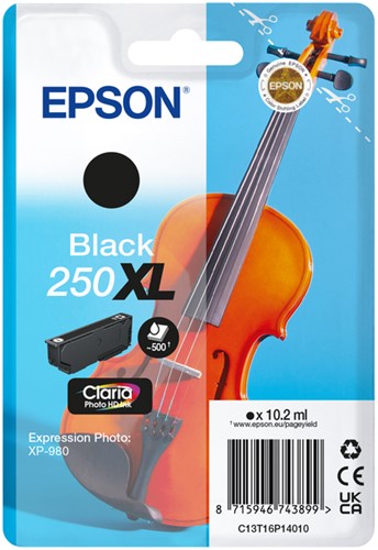 Inktcartridge Epson 250XL T16P14 zwart