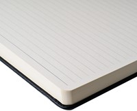 Notitieboek Sakura large 130x210mm lijn hard cover zwart-2
