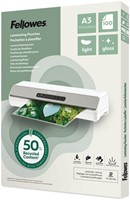 Lamineerhoes Fellowes A3 2x75micron recycled glans 100stuks