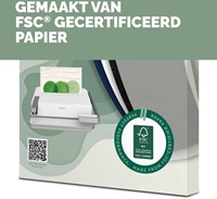 Voorblad Fellowes A4 FSC translucent papier 150gram 50vel-3